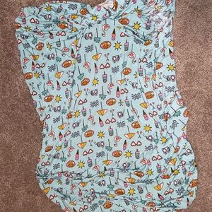 Little Sleepies Pool Party Crib sheet